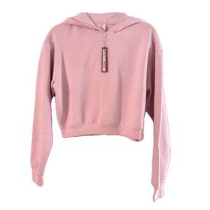 Skims Pink Cotton Fleece Classic Hoodie Women's Large Limited Edition  NEW